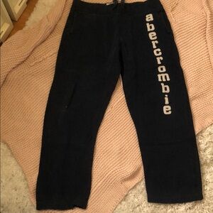 Abercrombie & Fitch Kids Navy Joggers XL kb3